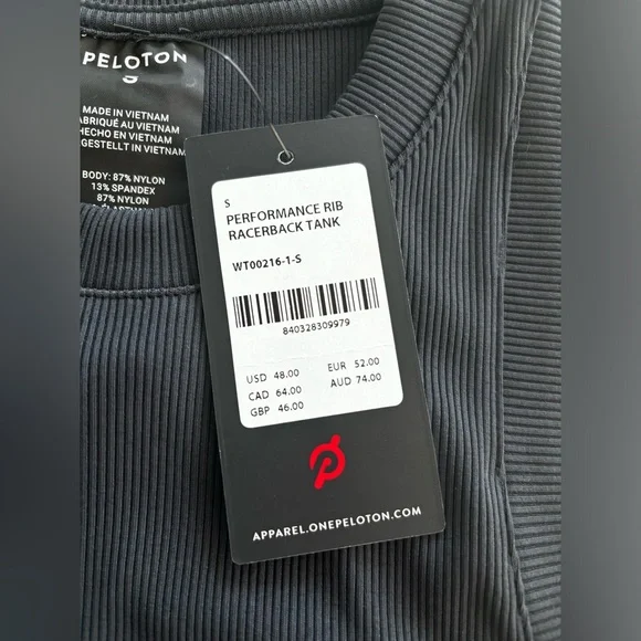 Peloton Performance Rib Racerback Tank - Picture 6 of 7